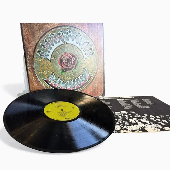 Grateful Dead (1970) American Beauty LP Vinyl Warner Bros Green Label w Insert